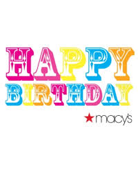 Macy S Happy Birthday Color E Gift Card Reviews Gift Cards Macy S Egift Card Gift Card Online Gift Cards