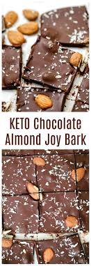 Keto Chocolate Almond Joy Bark Hey Chocoholics Can You Hear Me Here S An Indulgent And In 2020 Chocolate Almonds Chocolate Almond Bark Christmas Recipes Appetizers
