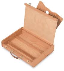 52839 1007 Mabef Value Wood Sketchboxes Blick Art Materials School Art Supplies Art Supplies Storage Painting Accessories