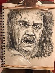 Turning a sketch into a full illustration