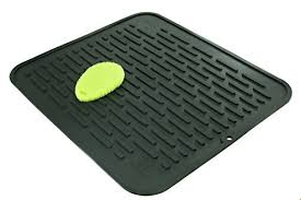 Maybe you would like to learn more about one of these? 2 Pack Silicone Extra Large Dish Drying Mat Bonus Scrub Brush Hygienic Antibacterial Wide Ridges Design