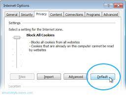 Enabled, enabled excluding 3rd party, or disabled. Enable Cookies In Internet Explorer On Windows