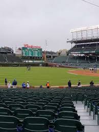 Wrigley Field Section 104 Home Of Chicago Cubs