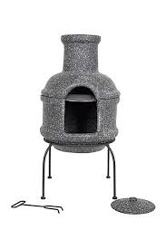 Mexican outdoor clay chimineas fireplaces. La Hacienda Teplo Clay Chiminea Diy At B Q