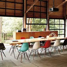 15 sleek contemporary wooden dining chairs. Eames Molded Plastic Side Chair Wood Dowel Base In 2020 Eames House Molded Plastic Chairs Interior Design