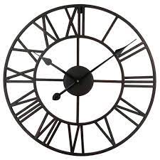 Shop with confidence on ebay! Vintage 80cm 50cm Large Wall Clock Wrought Metal Industrial Iron Clock Watch Saat Classic Digital Clocks Relogio De Parede Klok Clock Music Clock Panelclock Aliexpress