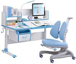 Zyk Kids Table And Chair Set Children Study Table Height Adjustable Kids Desk Ergonomic Design School Student In 2020 Kids Study Table Kids Table And Chairs Kids Desk