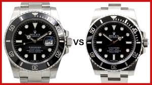 Great savings & free delivery / collection on many items. Rolex Submariner Ceramic Date Vs No Date Comparison Youtube