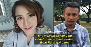 Elly mazlein meluahkan rasa syukur apabila bekas suami pengarah azmi hatta berkunjung ke kediamannya bagi menziarahi. Elly Mazlein Sekali Lagi Dedah Sikap Bekas Suami Buat Perangai Lama Berita Memey