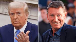 Donald Trump defends Wayne Gretzky's sovereign Canada stance amid backlash