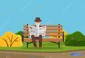 We did not find results for: Old Man Sitting On A Bench And Reading A Newspaper On The Square In Autumn Time Happy Senior Resting In City Park Reading News Simple Cartoon Vector Illustration With Yellow And