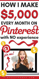 How To Make Money On Pinterest In 2020 For Beginners Earn Money From Home How To Make Money Money From Home