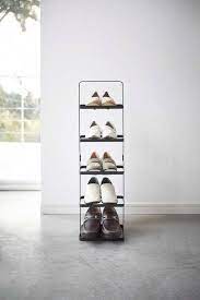 Tower 5 Tier Slim Portable Shoe Rack Tall In Various Colors Rack Design Shoe Rack Tall Shoe Storage