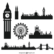 London City Silhouettes London Theme City Silhouette London Silhouette