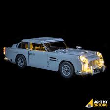 Light My Bricks Lego Aston Martin Db5 10262 Lighting Kit Light My Bricks Aston Martin Db5 Aston Martin Db5