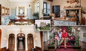 Escape to the chateau at christmas. Dick And Angel Revisit Their Home Transformation In Escape To The Chateau Living The Dream Daily Mail Online
