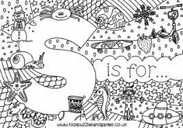 Letter s coloring pages are a fun way for kids of all ages to develop creativity, focus, motor skills and color recognition. Letter S Colouring Sheets Kids Puzzles And Games