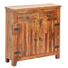 Skinny cabinets for tight spaces. 40 Reclaimed Mango Wood Slim Cabinet With 2 Doors And 2 Drawers Loomlan