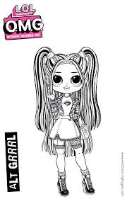 Sammeln sie die gesamte sammlung wunder. Lol Dolls Coloring Pages Omg Coloring Pages