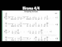 Contoh Lagu Birama 2 4 3 4 4 4 6 8 Youtube