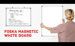 Foska Stationery Office School Swb Series Frame Magnetic White Board