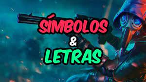 8000 Simbolos Para Nick E Letras Diferentes Mobileverso