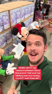 Olaf Home Depot Christmas Decor 2025