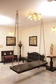 There are lots of models you can choose from, but the ones we're about to show you also offer. Oonjal Wooden Swings In South Indian Homes Paperblog Indian Living Room Indian Home Design Indian Home Interior