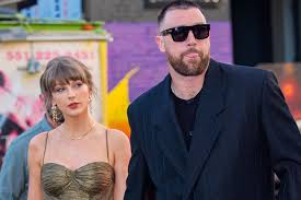 Taylor Swift Attends Dinner Party with Fiancé Travis Kelce in N.Y.C.