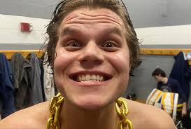 WAIT WAIT WAIT! Let's take a Quick Look at honorary senior #25 Wyatt Dodson  AND hardest worker from tonight's huge comeback. After not knowing what to  do with his life Wyatt chose