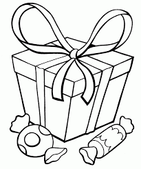 Print present coloring page (color). Pin On Coloring Pages
