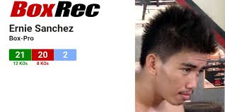 BoxRec: Ernie Sanchez