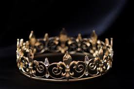 Basquiat’s crown evokes a subversive, emotional aesthetic. Vintage Royal Crown Jewellery With Emeralds On Black Background Stock Photo Image Of Magical Symbol 175106910