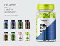 Download 8 Pills Bottles Psd Mockups On Behance PSD Mockup Templates