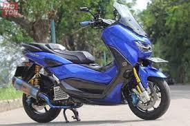 Modifikasi new megapro jadi trail alias trabas offroad setia1heri com. Modifikasi Yamaha Nmax 2020 Bergaya Racing Look Turing Makin Nyaman Motorplus