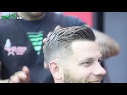 How To Fade A Gentleman Side Part Haircut By Ink Stylist Cyress Using Fast Feeds Youtube Side Part Haircut Mens Hairstyles Haircut Tutorial