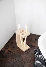 Does your bathroom lacks, toothbrush holders? Diy Toothbrush Holder The Merrythought