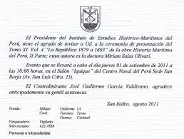 Presentación: Historia Marítima del Perú