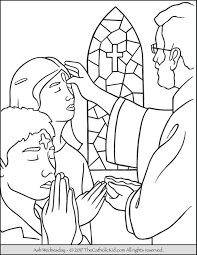 There's even a small fish, which refers to … Ash Wednesday Coloring Page For Kids Coloring Walls