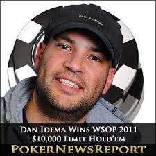WSOP 2011: Dan Idema Wins $10,000 Limit Hold'em Championship
