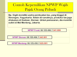 Permasalahan kartu npwp yang hilang, rusak. Materi Kuliah Ketentuan Umum Dan Tata Cara Perpajakan Kup Ppt Download