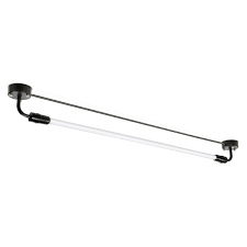 line schlichte deckenleuchte fur led rohren von bolich line schlichte deckenleuchte fur led rohren tiefschwarz led rohren led badezimmerlampen