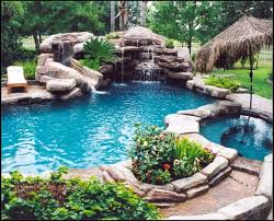 Pool Landscaping Ideas Houston Inground Pool Designs Dream Pools In Ground Pools