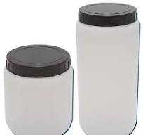 Kartell Cylindrical Jars | Plastic Container with Screw Cap ...