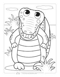 Realistic images of wild animals and mythical carousel favorites are more intricate, suiting older kids and adults. Safari And Jungle Animals Coloring Pages For Kids Itsybitsyfun Com