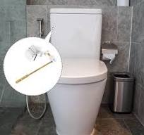 TEHAUX Poignée de levier de chasse d'eau de toilette, bouton de levier de  chasse de toilettes, levier de rechange pour réservoir de toilettes, bouton  ...