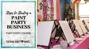 How To Start A Paint Party Business Youtube Quick reference steps to starting a painting business how much can you potentially make owning a painting business?