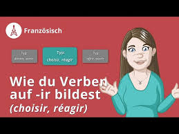 Its conjugation, its definition and its synonyms. Verben Auf Ir Re Und Yer Learnattack