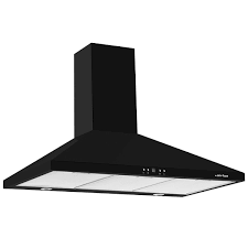 Hottes Murales Hotte Murale Pyramide 90 Cm 260 Ppi Ht Ahp975bk Airlux