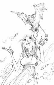sky doll by alessandro barbucci and barbara canepa illustrazione grafici coloriages gratuits